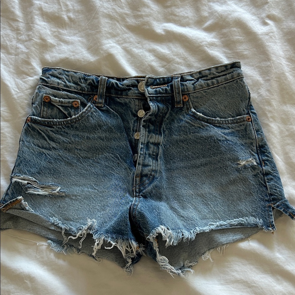 Zara denim shorts